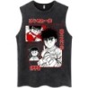 Hot Anime Hajime No Ippo Kamogawa Boxing Gym Washed Tops Men Makunouch